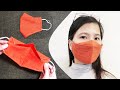 DIY NO FOG FACE MASK | Simple 3D face mask without fog on glasses that really works | Face mask DIY