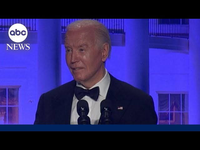 Biden speaks at the White House Correspondents’ Dinner