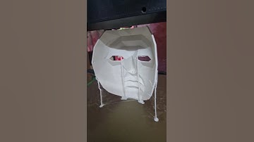 3d printed squid game 2 killer gards mask #squidgame #viralshorts #squidgame2 #3dprinter #crypto