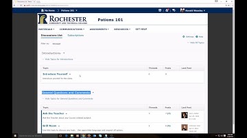 Create a Discussion Thread in D2L Brightspace