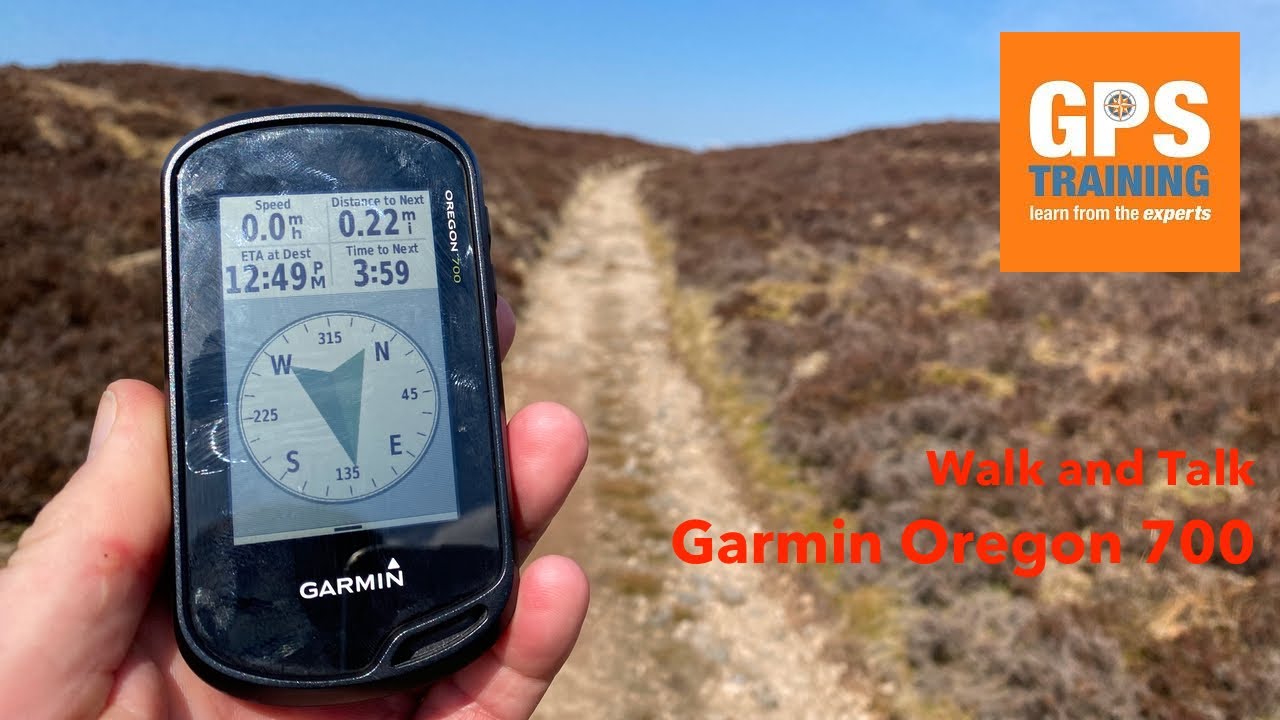 Walk with an Outdoor GPS Unit   Garmin Oregon