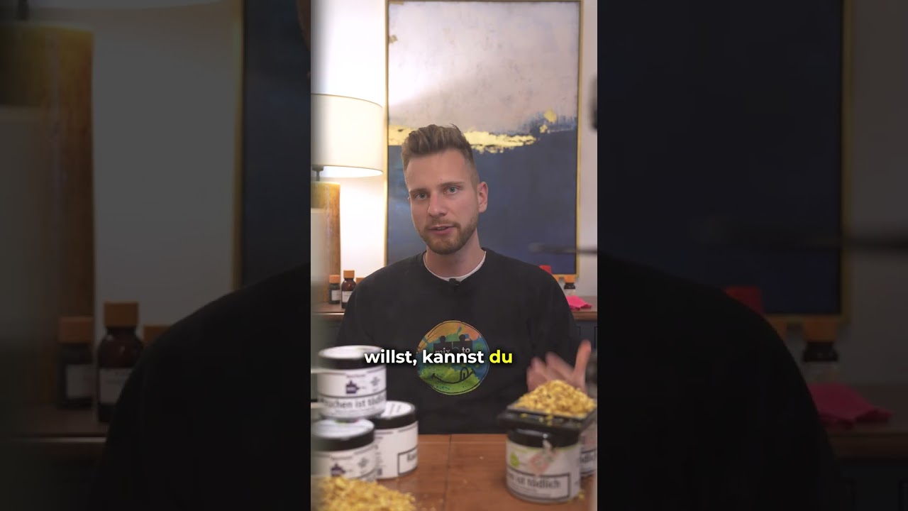 Wie lagere ich Shisha Tabak richtig?