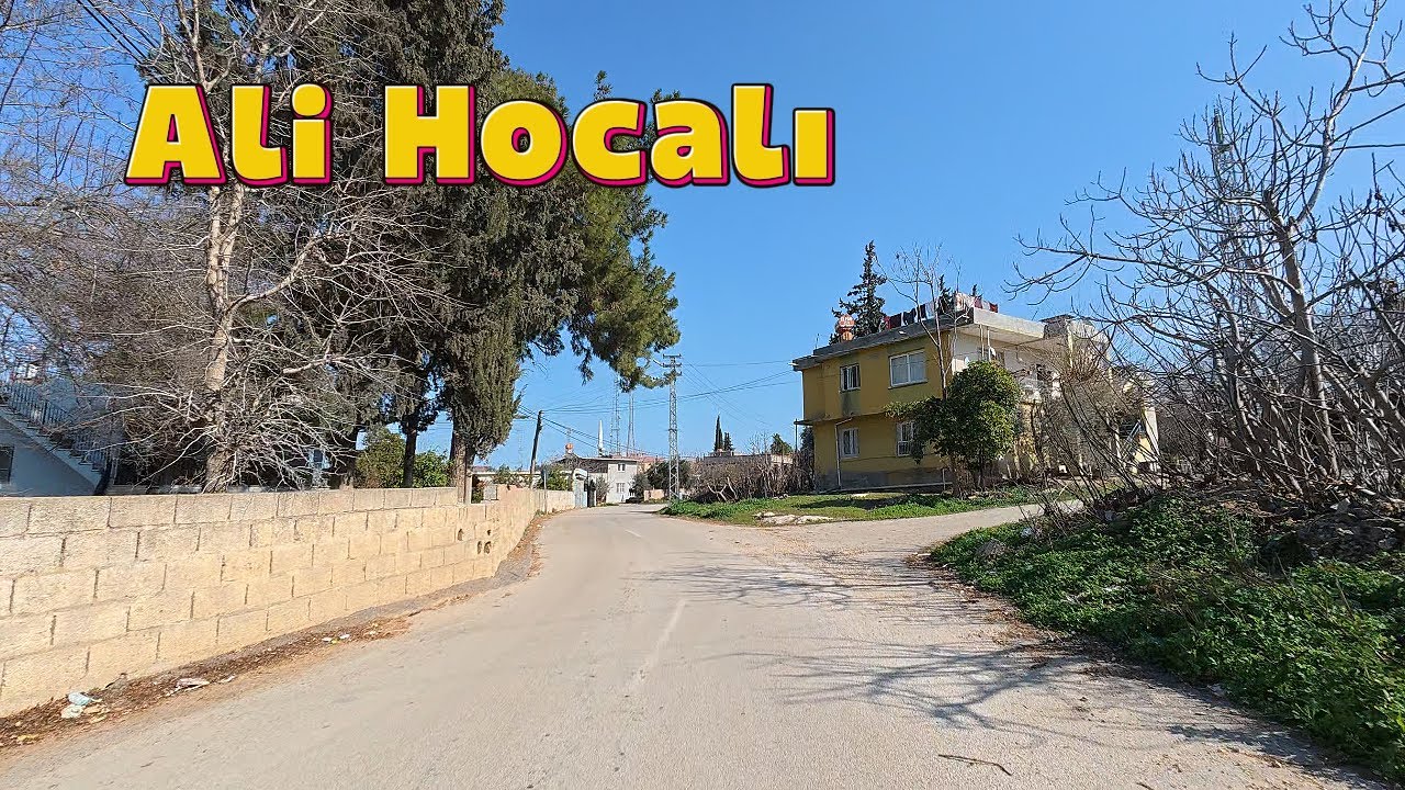 Scooter'la Köklüce, AliHocalı Köyü ADANA