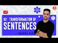 Transformation of Sentences - 2 |  Intermediate English Grammar | V Learn English