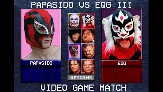 Wzwa Wrestleution Iii - El Papasido Vs El Queso Grande - Video Game Match