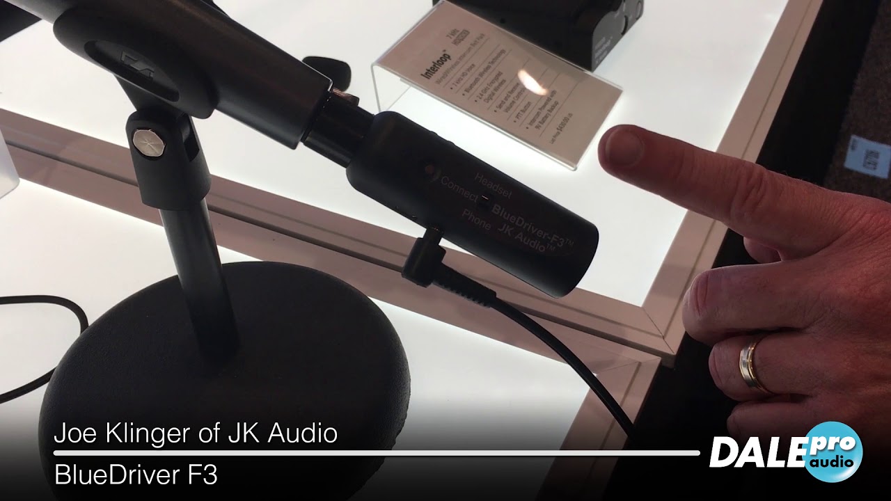 Dale Pro Audio - JK Audio BlueDriver F3 at NAB 2019