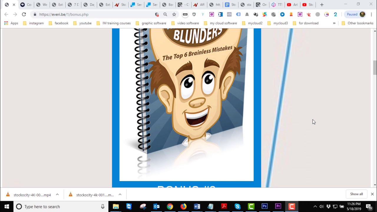 video of stockocity bonus page