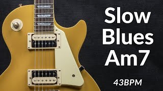 Guitar Backing Track (Blues A minor)