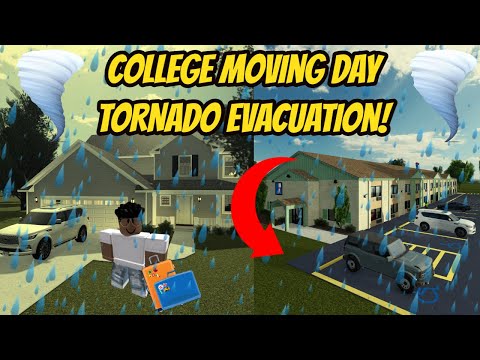Greenville, Wisc Roblox l College Moving Day TORNADO STORM Roleplay ...