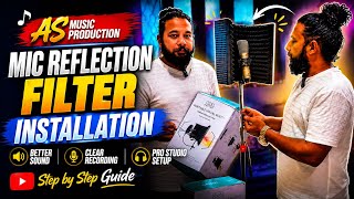 🎙️ AS Music Production presents a complete Mic Reflection Filter Installation Guide!