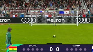 Bolivia vs Panama penalty shootout - eFootball PES 2021