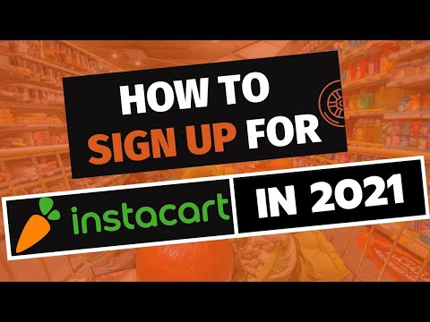 How to sign up for Instacart in 2020/2021