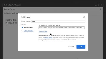 How to: Insert links using a shortcut in Gmail using Google Workspace for business