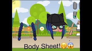 Blank Body Parts Gacha Life Body Sheet - Test siji sek