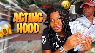 Acting Like A “HOOD BOY” To See How My MOM Reacts...**HILARIOUS**