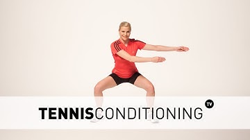 Dynamic Bilateral Squat With Trunk Rotation Stretch