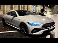 2024 mercedes cle coupe amg  night drive new full review interior exterior