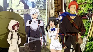 DanMachi All OP / Opening 1 - 5 - Lyrics CC ( Sub Español   Romaji ) 60 Fps