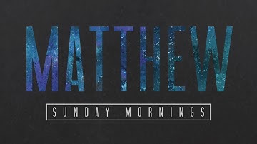 Matthew 18:15-20 "Protecting Unity"