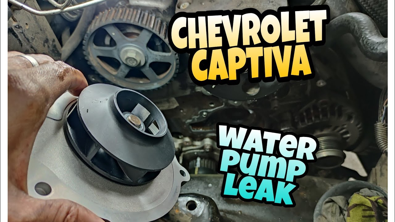 CHEVROLET CAPTIVA VCDi / WATER PUMP LEAK - YouTube