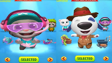 Talking Tom Gold Run NEW UPDATE Lava Escape Event New Character Explorer Hank VS Streamer Tom