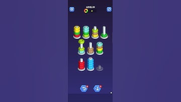 Nut Sort Gameplay - Level 89 Sorting Puzzle Challenge #androidgaming #gamingcommunity #nutsort