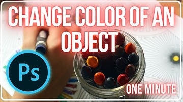 How to change color of an object PHOTOSHOP 2023 #photoshoptutorial