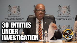 Botswana Forensic Audit Report Released 🇧🇼 | Govt Targets Corruption Across 30 Entities