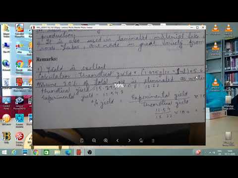 Phenol formaldehyde using acidic catalyst