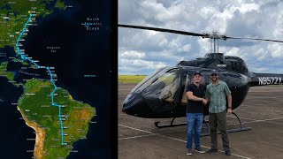 Flying a Quarter of the Way Around the World in a New Bell 505 Helicopter  Ep. 1 (Bahamas)