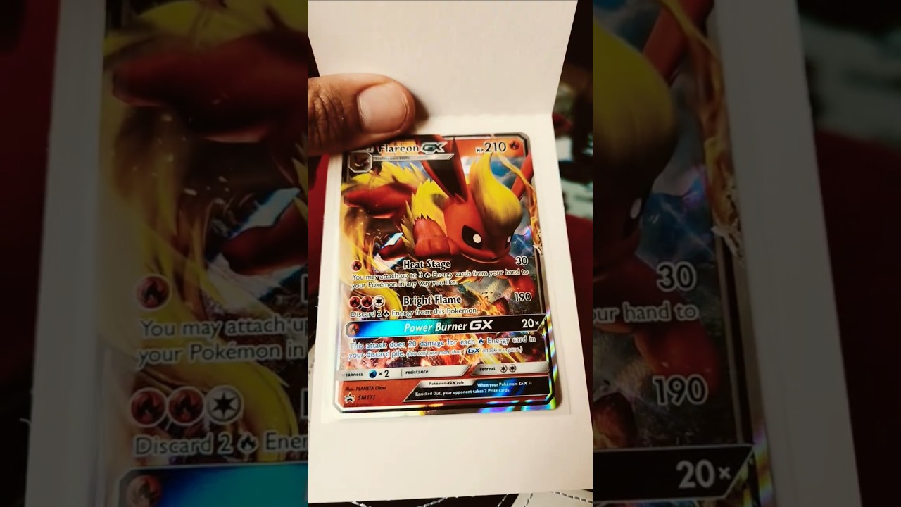 Flareon GX ⚪️🔥🃏🔥🔴 
