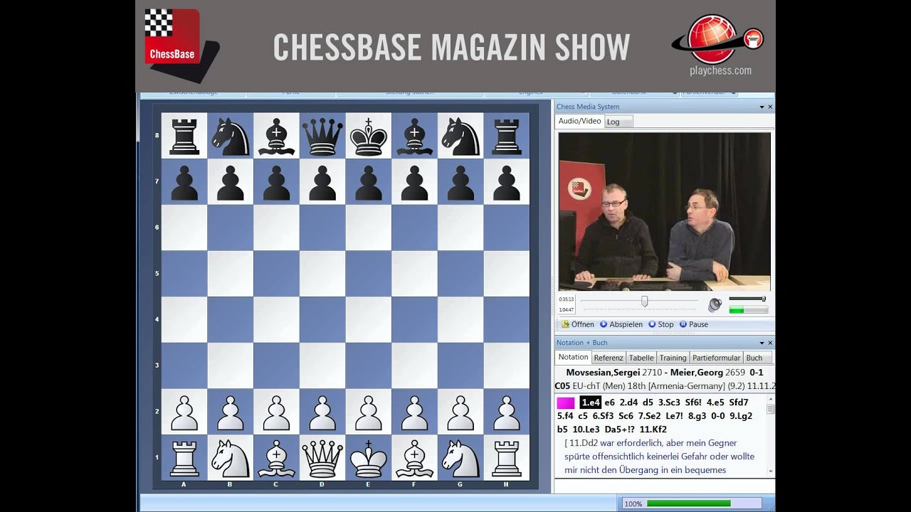 ChessBase Magazin Show zur Ausgabe 146 Februar 2012 