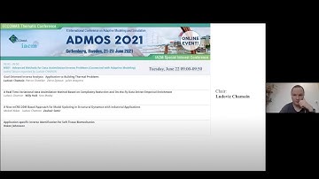 MS01 - Advanced Methods for Data Assimilation:Inverse Problems