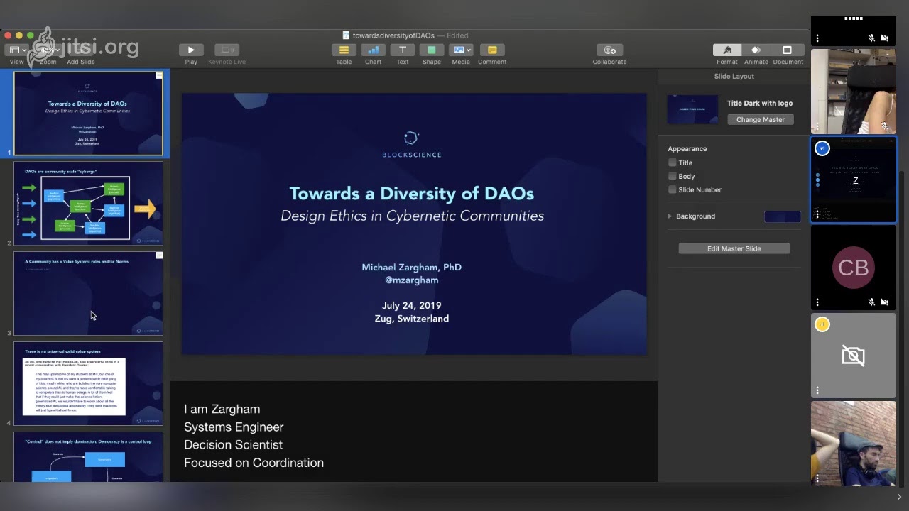 Design Ethics in Cybernetic Communities - Michael Zargham (Commons Stack Offsite)