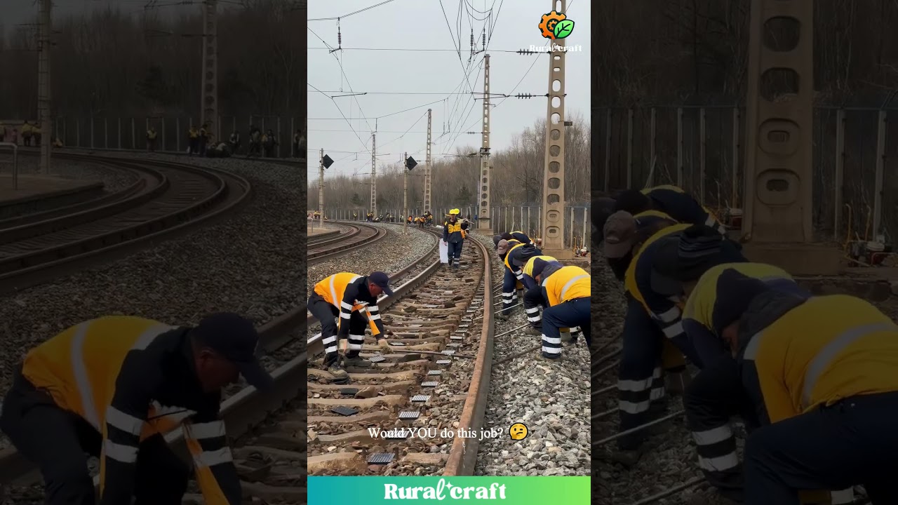 INSANE Railway Work! Could YOU Do This Job?! 