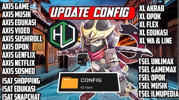 UPDATE! CONFIG HTTP CUSTOM || Axis game,genflix,xl ,xl flex,Indosat,telkomsel [25 Agustus 2023]