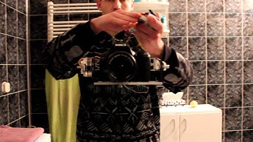 Homemade 3 axis brushless gimbal for DSLR camera first test  The Xtype