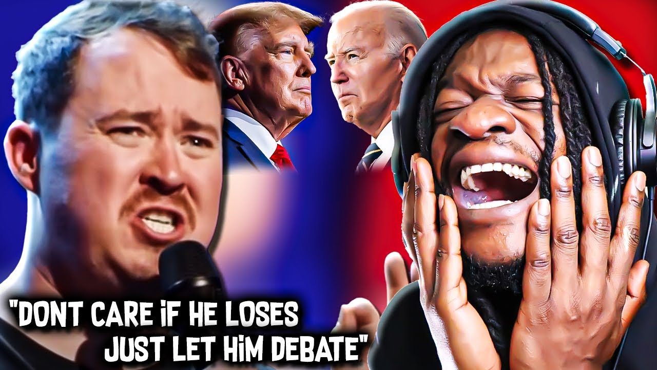 ШЕЙН ГИЛЛИС В ТОЧКУ!!! «Трамп против Байдена» (КОМЕДИЙНАЯ РЕАКЦИЯ)