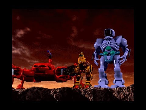 Ultrabots / Xenobots (1993) Intro & Gameplay