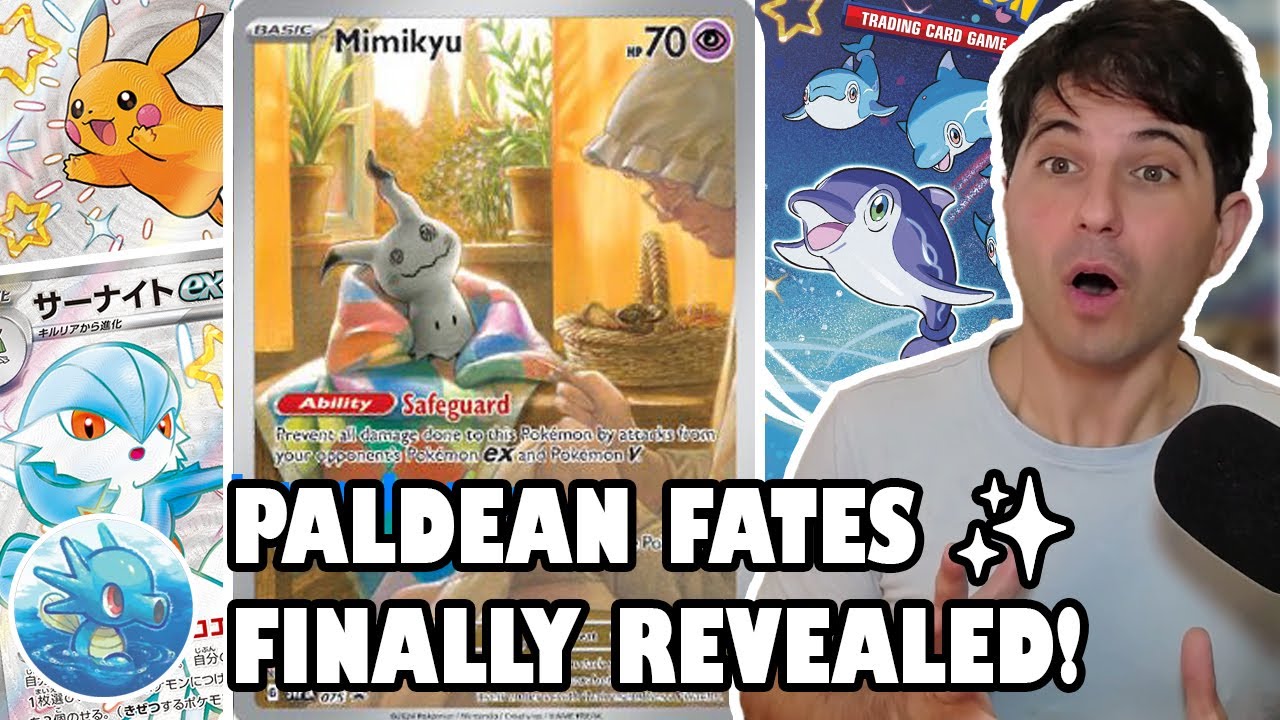 Paldean Fates Special Pokemon TCG Set Officially Revealed for