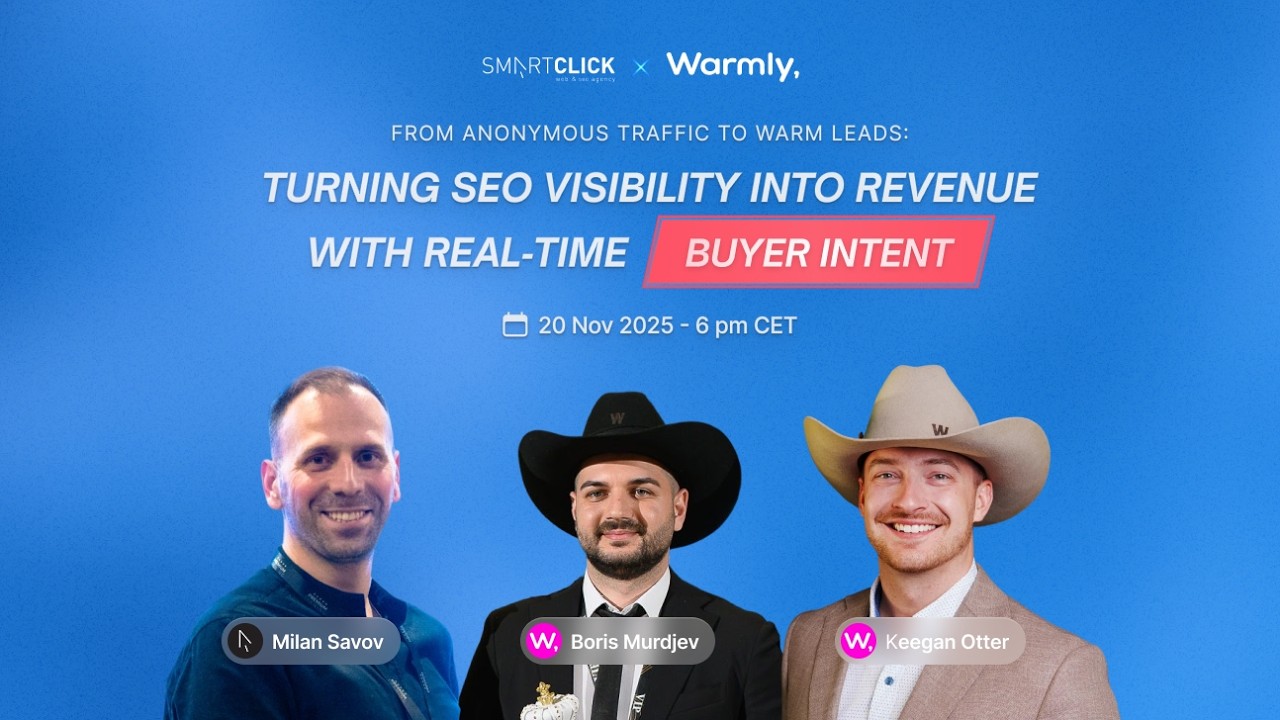 From Anonymous Traffic - Warm Leads: Turning SEO Visibility into Revenue with Real‑Time Buyer Intent