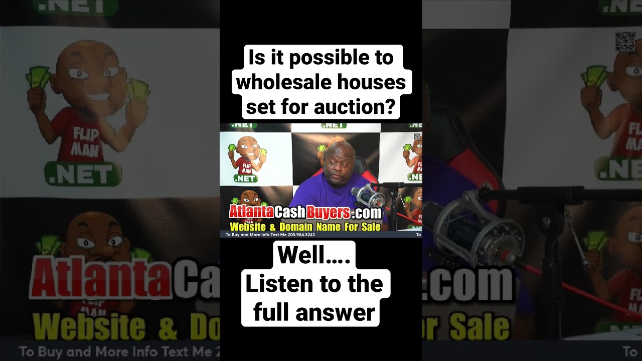 Можно ли продавать недвижимость на оптовых аукционах?