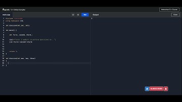 A simple user defined function (calculator functions)