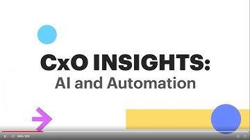 CxO Insights 1 I AI and Automation I Lumenore