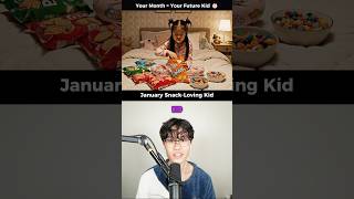 Your Month = Your Future Kid 👶🏻