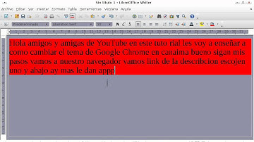 como descargar tema para google chrome en canaima