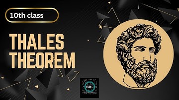 Thales theorem or Basic proportionality theorem