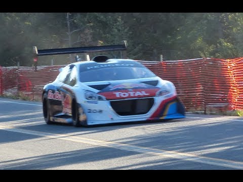 WRC Champ Sebastien Loeb Attacks the 2013 Pikes Peak International Hill Climb