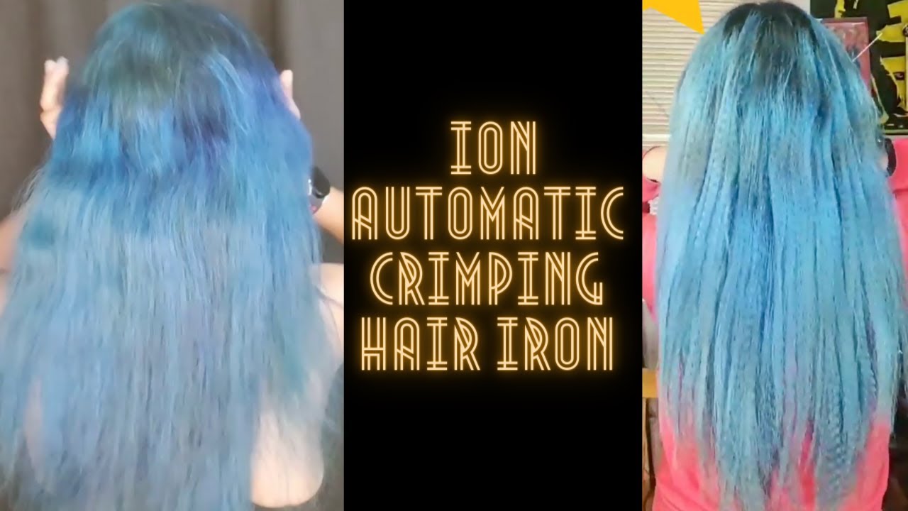 IGTV ION Automatic Crimping Hair Iron YouTube