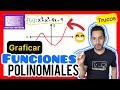 ✅FUNCIONES POLINOMIALES | TRUCOS para GRAFICAR💯| PRECÁLCULO